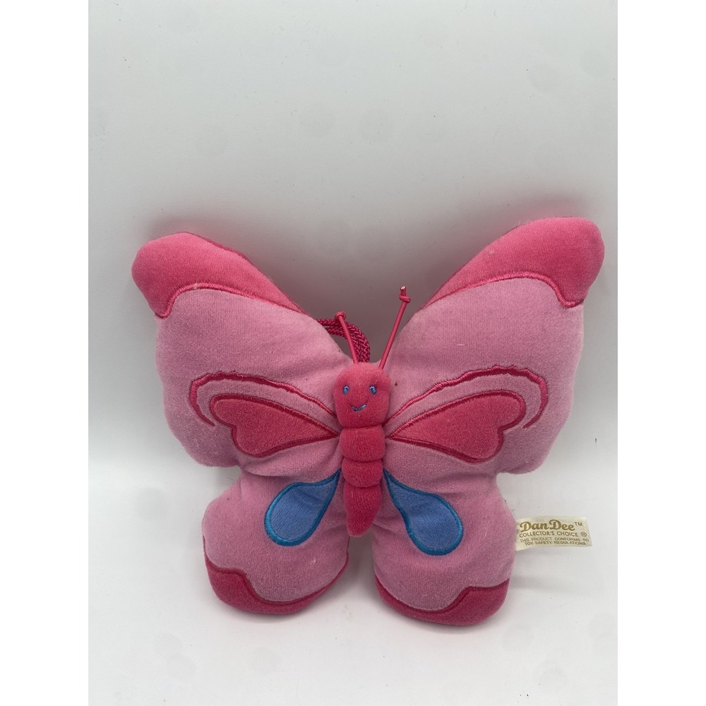 Dan‎ Dee Collector's Choice Pink Butterfly 8"x8" Plush
